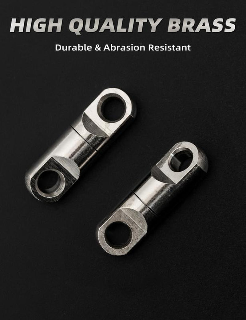 BLUEWING Heavy Duty Fishing Swivels 10Pcs Brass Fishing Swivel Saltwater Swivels for Big Game Fishing, 130-705Lbs